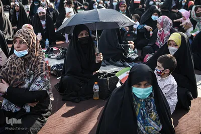 اجتماع دختران انقلاب برای حمایت از حجاب