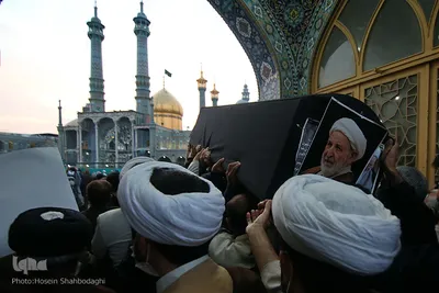 تشیع پیکر آیت الله محمد یزدی