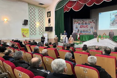 گرامیداشت سالگرد شهادت سردار سلیمانی در سلماس‎