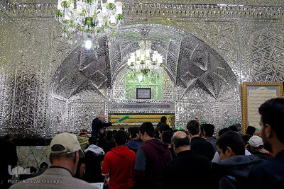 مراسم عزاداری ظهر اربعین در آستان حضرت عبدالعظیم(ع)
