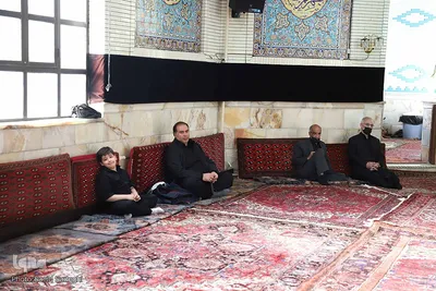 مراسم عزاداری به مناسبت وفات حضرت خدیجه (س) در مهدیه تبریز
