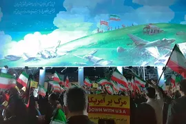 خروش مردم شیراز برای حمایت از وطن