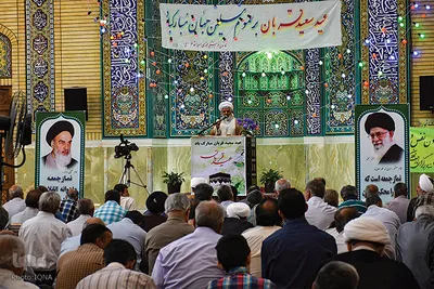 اقامه نماز عید سعید قربان – محلات/عکس:محمد رجبی
