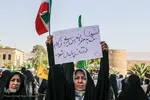 راهپیمایی و گردهمایی «بانوان فاطمی» در شیراز
