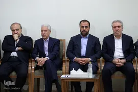 دیدار رئیس‌جمهور و اعضای هیئت دولت با رهبر معظم انقلاب