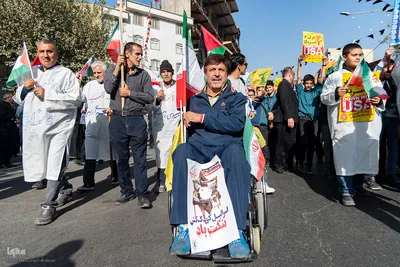 راهپیمایی ۱۳ آبان در کرج‎