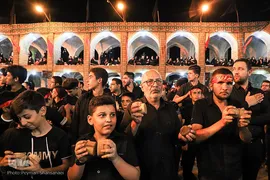 مراسم سنتی سنج زنی در آران و بیدگل