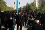 آیین پیاده‌روی جاماندگان اربعین حسینی در یزد