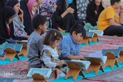 محفل انس با قرآن با تلاوت «سیدجواد حسینی»، قاری بین‌المللی کشور در شاهچراغ‎‎