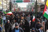 برگزاری مراسم راهپیمایی ۲۲ بهمن در قزوین
