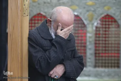 آیین غباررویی ضریح امامزاده موسی مبرقع