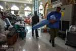 ارسال اقلام مورد نیاز سیل زدگان از آستان علی بن مهزیار(ع) اهواز