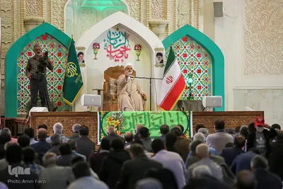 جشن نیمه شعبان در حرم مطهر شاهچراغ‎‎