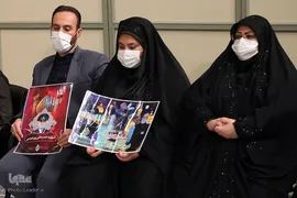 دیدار رهبر معظم انقلاب با خانواده شهدای حادثه‌ تروریستی شاهچراغ(ع) شیراز