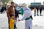 آیین پیاده‌روی جاماندگان اربعین حسینی در کرج