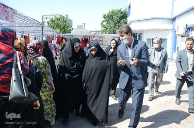 بازدید معاون رئیس جمهور در امور زنان و خانواده از نمایشگاه طرح ملی توسعه مشاغل خانگی‎‎