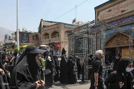 مراسم تاسوعای حسینی در امام زاده صالح(ع) تجریش