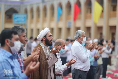 راقامه نماز عید قربان در حرم شاهچراغ(ع)