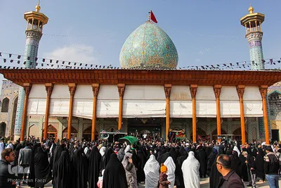 قرائت ختبه فدکیه و عزاداری در حرم شاهچراغ (ع)‎‎