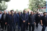 تشییع پیکر شهید سردار علیرضا لطفی در ارومیه‎