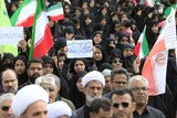 بیعت مردم بیرجند با رهبر جدید انقلاب اسلامی ایران