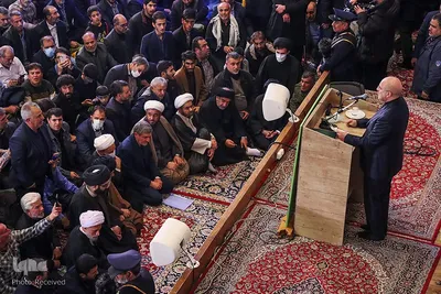 چهلمین مراسم سالگرد شهدا در شبستان امام خمینی