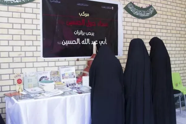 آغاز فعالیت‌های موکب ام‌البنین(س) برای زائران اربعین