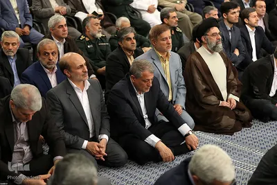 دیدار مسئولان نظام با رهبر انقلاب