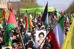 راهپیمایی روز قدس همراه با تشییع دو شهید در یزد‎