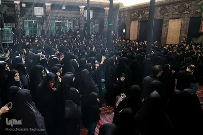 مراسم عزاداری روز تاسوعا در حسینیه سادات اخوی