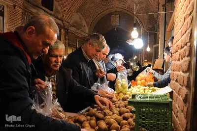 بازار تبریز در عیدفطر