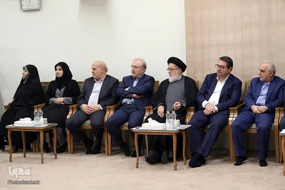 دیدار رئیس‌جمهور و اعضای هیأت دولت