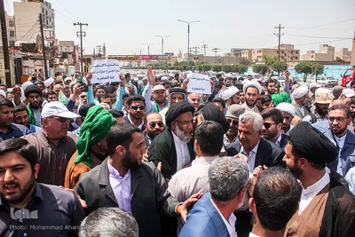 استقبال مردمی از نماینده ولی فقیه در خوزستان