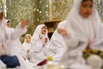 جشن تکلیف دختران در حرم شاهچراغ(ع)‎