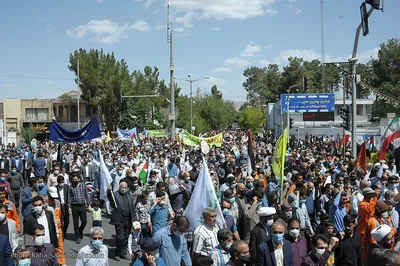 راهپیمایی روز جهانی قدس در بیرجند