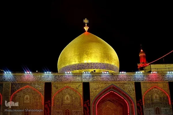 Erbain günü arifesinde Necef Hz. Ali'nin türbesi | Fotoğraf