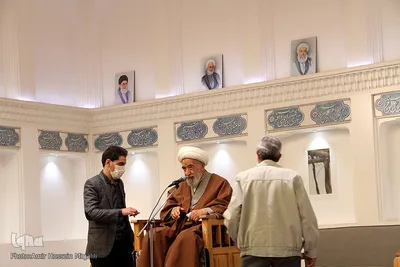 مجلس سنتی عزاداری و روضه خوانی شهادت حضرت زهرا(س) در بیت شهید صدوقی در یزد‎‎