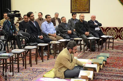 جلسه تفسیر قران در آذربایجان شرقی‎