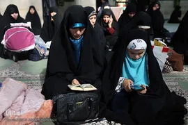 مراسم اختتامیه دهمین دوره مسابقات قرآن کریم همسران کارکنان وزارت دفاع