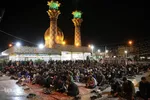مراسم احیای شب ۲۱ رمضان در حرم امامزاده عبدالله (ع) و حسینیه گلزار شهدای همدان