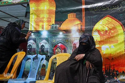 زائران پیاده امام رضا(ع)
