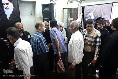 مراسم ترحیم مجاهد جانباز، شهید حجت الاسلام مهدی تقوی در هیات محبین الائمه(ع) تهران