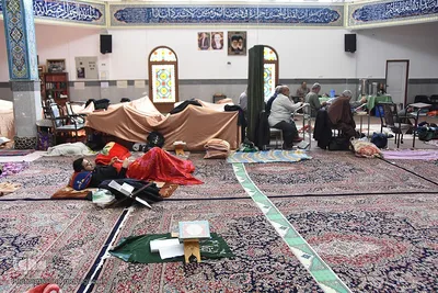 قرائت دعای ام داود در سومین روز مراسم معنوی اعتکاف