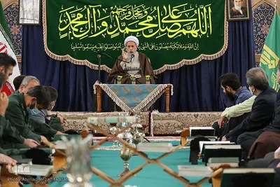 محفل انس و تفسیر قرآن در مسجد جامع شهدا شیراز
