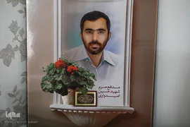دیدار نمایندگان جامعه قرآنی با خانواده شهید حسین امیدواری