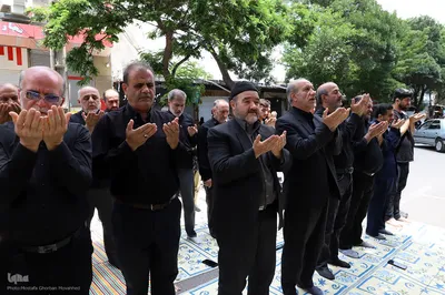 اقامه نماز ظهر عاشورا در اهر