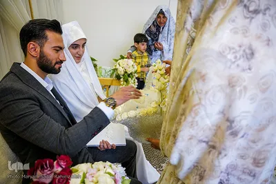 جشن عقد در سومین حرم اهل بیت‎‎