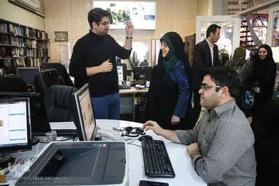 بازدید معصومه ابتکار، معاون رئیس جمهور در امور زنان از ایکنا
