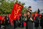 مراسم راه‍یمایی جاماندگان اربعین در شیراز