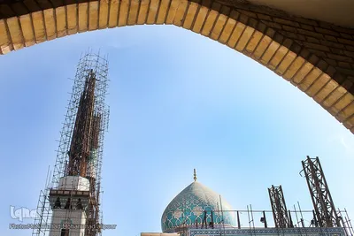 آستان علی‌بن مهزیار اهوازی همچنان در دست ساخت